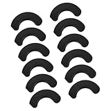 VICASKY 12 Stück Halbmond Hantelpolster aus Kunststoff Stoßdämpfende Fitnessgeräte Pads für...