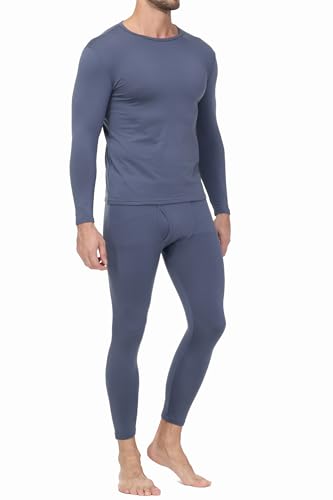 Thermal Underwear for Men Base Layer Long Johns Cold Weather Winter Pajamas Warmers Top and Bottom Set