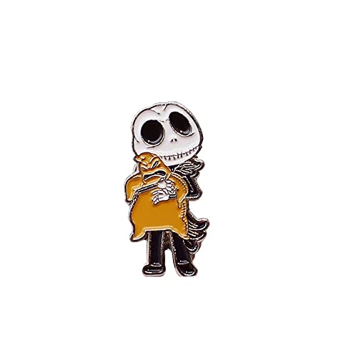 Broche Citrouille En émail Et Strass – Accessoire D’Halloween Et Thanksgiving Pour Chapeau Ou Vêtement - 5