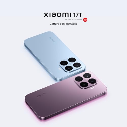 Xiaomi 17T, Smartphone 12+256GB, Blue, Teleobiettivo Leica 5x 5 Xiaomi 17T, Smartphone 12+256GB, Blue, Teleobiettivo Leica 5x - immagine 5