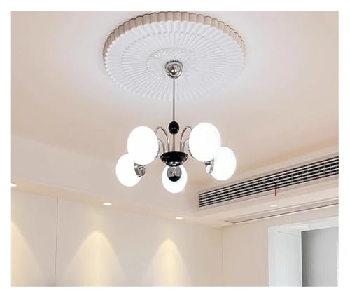 Lustre Bauhaus vintage pour l'ambiance cosy du salon moderne