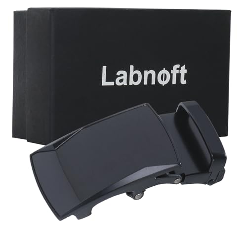 Image of Labnoft Men's Auto-Lock Belt Buckle Only (35mm, Matte Black)