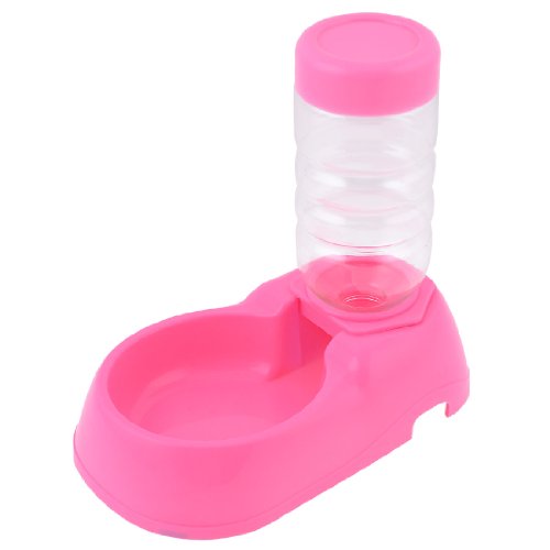 Fuente bebederos para perros y gatos Ruilogod rosa
