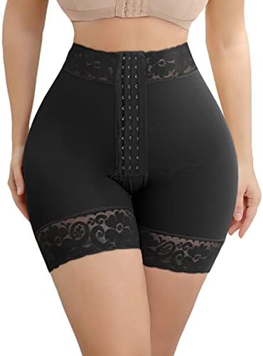 JOSHINE Body Shaper for Women Shapewear Shorts Compression Butt Lifting Panties Underwear Boyshort Adjustable Hook-Eye Stomach Control Daily Wear Tummy Thigh Firm Control Shapewear Hourglass Figure