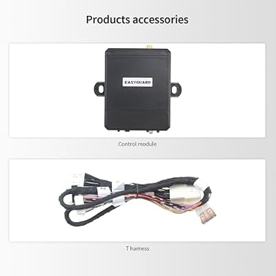 EASYGUARD Plug & Plug Remote Starter System fit for Toyota RAV4 13-18 Corolla 13-18 II Camry(Hybrid) 12-17 II Avalon 15-17 II Levin 14-18 II Prius 16-17 with OEM Push Start Button Automation LHD Car