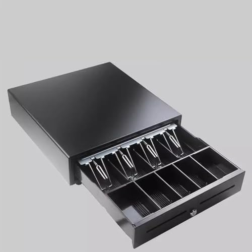 KFGISD, Bandeja de inserción resistente for cajón de caja registradora con apertura manual por empuje for pequeñas empresas minoristas, Cajas de Supermercado