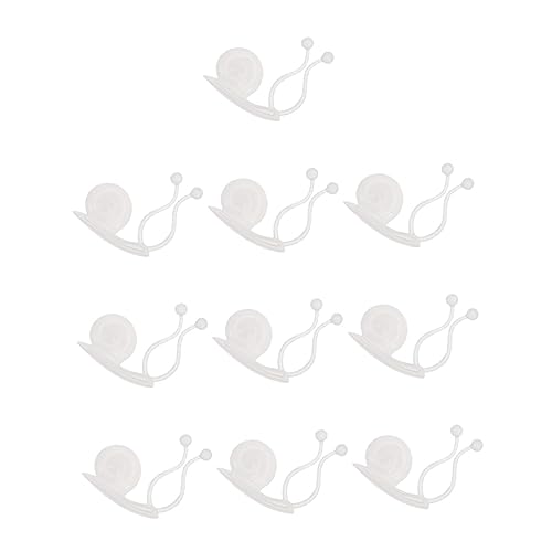 TOYANDONA 10pezzi Supporto per Clip di Fissaggio per Piante Rampicanti da Accessorio per Fissaggio Piante Dispositivo per Supporto per Autoadesivo