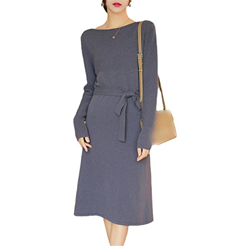 Robe tricotée laine mérinos Kelsiop pour rester au chaud avec élégance
