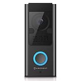 La cámara con timbre de video Amcrest funciona con el cableado existente de timbre de puerta de 16V-24V y es compatible con campanas digitales mecánicas y electrónicas tradicionales existentes para proporcionar vigilancia de toda la actividad de la puerta delantera en resolución de alta definición de 1920x1080p. Esta cámara de seguridad para el hogar cuenta con un ángulo de visión extra amplio de 140 ° que le permite cubrir todos los ángulos.