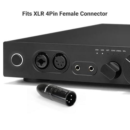 Adaptador Fosi Audio 4.4mm a XLR para auriculares i5 miniatura 5