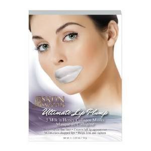 SATIN SMOOTH Ultimate Lip Plump Collagen Mask (single pack)