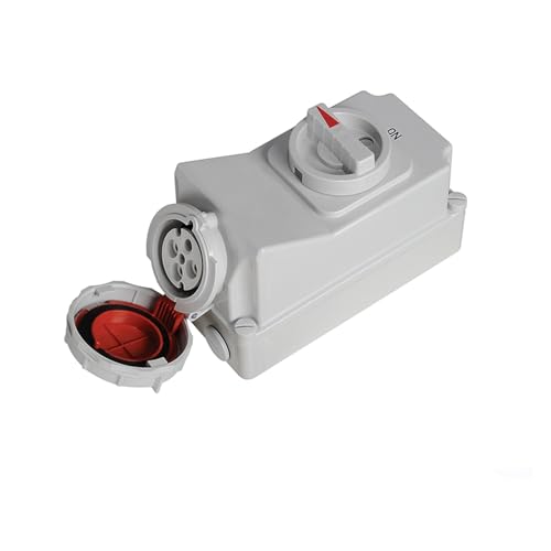 Conector industrial de 4 núcleos con protección IP67 para barcos 7