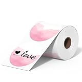 [Breite Anwendung in der Wirtschaft]: Thermo-Etikettenaufkleber haben eine Vielzahl von Anwendungsmöglichkeiten, einschließlich, aber nicht beschränkt auf Dankesaufkleber, Markendesigns, Do-it-yourself-Projekte, QR-Code-Druckeretiketten und vieles mehr.