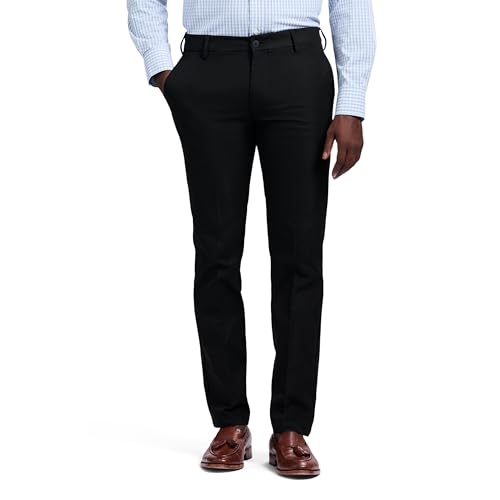 IZOD Men's Chino Dress Pant Cotton Touch Performance - Main Image
