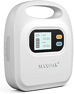CPAP Battery Backup MAXOAK CPAP Power Bank Compatible with Airsense 10/Aircurve 10 / S9 /Dreamstation/System one Z1 Mini Travel Camping Emergency Power DC12/15/24V&USB5V