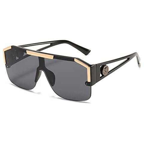 Dollger Gafas de Sol Cuadradas Grandes con Protección UV 400 Cover
