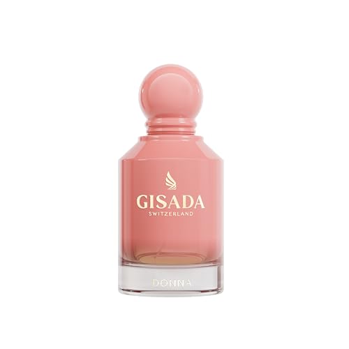 Gisada Donna Eau de Parfum - Luxuriöser Femininer Duft - Frische Mandarine & Warme Vanille - Selbstbewusst, Elegant & Sinnlich für Damen