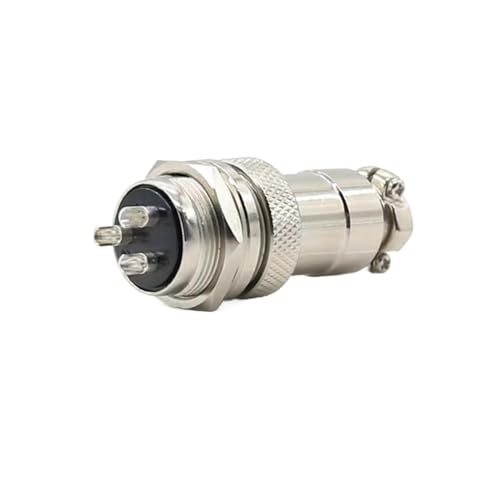 Conector aviadion GX20 3 pin miniatura 1