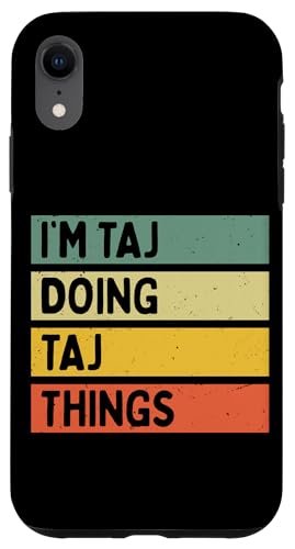 I'm Taj Doing Taj Things �ʔ������� �X�}�z�P�[�X iPhone XR �p