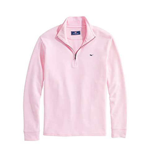 Image of vineyard vines Men's Saltwater Quarter-Zip Pullover Sweater