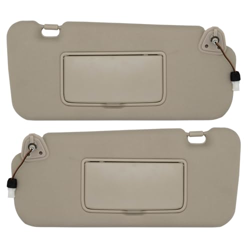 CRAZYPARTS Driver & Passenger Side Sun Visor Compatible with Nissan