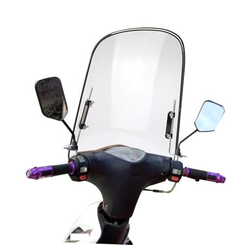 Déflecteur vent moto de haute précision avec extension de spoiler supérieure