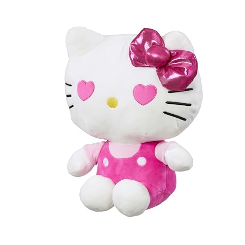 Hello Kitty My Bestie Forever Plush, 16cm Pink Soft Toy, Cute Mini Hello Kitty Character in Pink Outfit - Image 3
