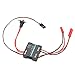 Dilwe Electronic Speed Controller, 40A Waterproof Brushed ESC Upgrade Spare Part Suitable for 1/16 1/18 RC Model Car