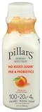 PILLARS Peach Drinkable Greek Yogurt, 12 FZ
