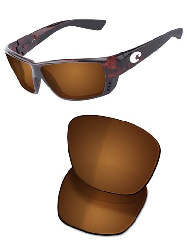 Verres Tuna Alley Costa Del Mar OSharp polarisés de rechange pour lunettes de soleil