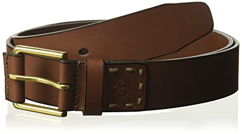Timberland Men's 40mm Pull Up Jean Belt, Brown, 32 US