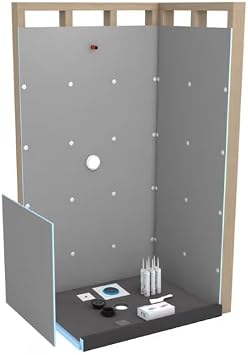 Wedi Shower Kit 36 in. x 72 in. x 2 in. OFFSET Drain