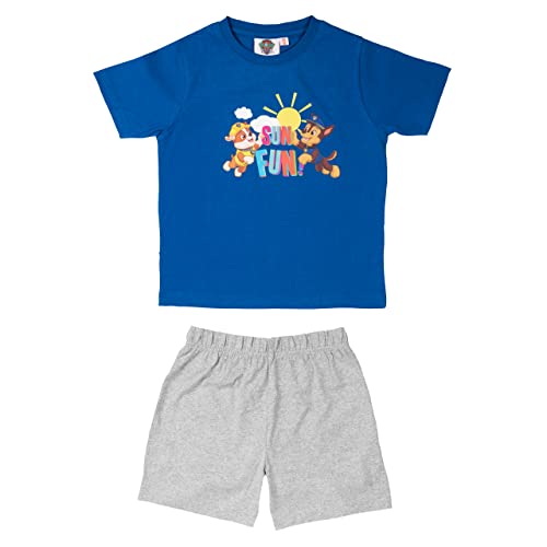 United Labels Pijama La Patrulla Canina para niño. Set Camiseta de Manga Corta y pantalón (98-104)