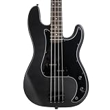 Sawtooth EP Series Alder Wood Electric Bass Guitar (Satin Black Alder Right-Handed)