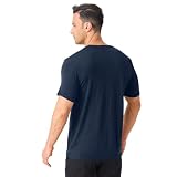 Merino Protect Męska Koszulka Z 100% Wełny Merino Antyodorowa Podkoszulkowa Lekka T-Shirt Miękka Na Wędrówki
