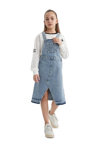 Mono vaquero para niñas - Peto vaquero para niñas