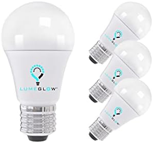 LumeGlow LED E27 Edison Screw Light Bulbs, 9w (60w equivalent), Classic Shape, 5-Year Warranty, Long Life (50,000 Burning Hours). (Warm White (3000K), 3-Pack)