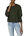 Produktbild Majestic Filatures Damen French Terry L/S Rundhalsausschnitt Hemd, 602 Deep Green, 34 (3er Pack)