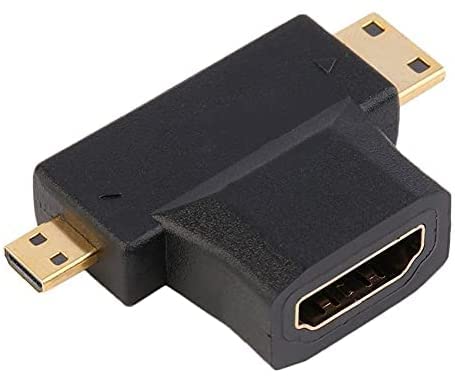 Adaptateur de type D compatible HDMI type A femelle vers mini HDMI type C mâle compatible micro HDMI processus professionnel