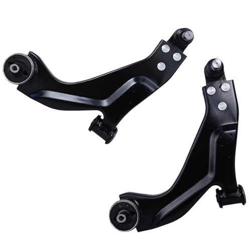HHCM 2pc Front Lower Control Arm Kit K621691 K621692 for Jaguar X-Type 2002 2003 2004 2005 2006 2007 2008, Suspension Passenger Side and Driver Side Control Arm w/Ball Joint Assembly for Jaguar X-Type