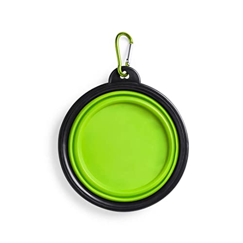 Miniatura 4 de Set De 3 Comederos Plegable Para Perros, Bowl Para Alimentar Mascotas, Cuenco Plegable Para Perros Y Gatos, Tazón Fuente Alimentación Para Perros, Bebedero Portátil Set Colores