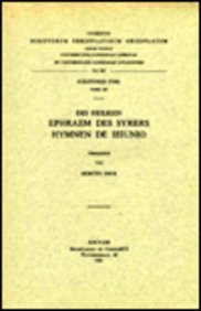 Des Heiligen Ephraem Des Syrers Hymnen de Ieiunio. Syr. 107