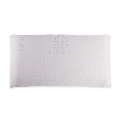 Dreaming Kamahaus Almohada núcleo Látex 90cm | Núcleo 100% LÁTEX | Microperforado | Descanso Natural | Funda Stretch Aloe Vera | Gran Confort |