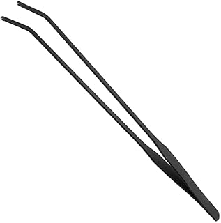 HRASY pince d’alimentation courbe de 38 cm en acier inoxydable