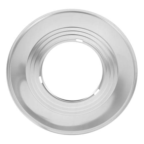 UKCOCO Vaporera de acero inoxidable, soporte para olla de vapor, soporte para olla de vapor, soporte redondo de acero inoxidable, color plateado