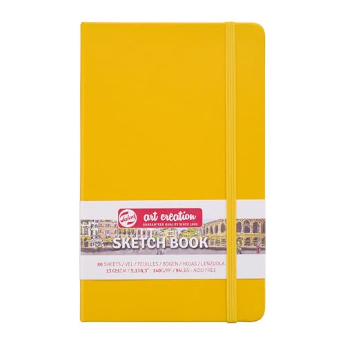 Talens Art Creation Sketchbook - Amarillo oro - 13x21 cm - 80 hojas -...