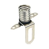 Electro DH Portalámparas metálico a Rosca E-10 escuadra de fijación 12.023 8430552051472