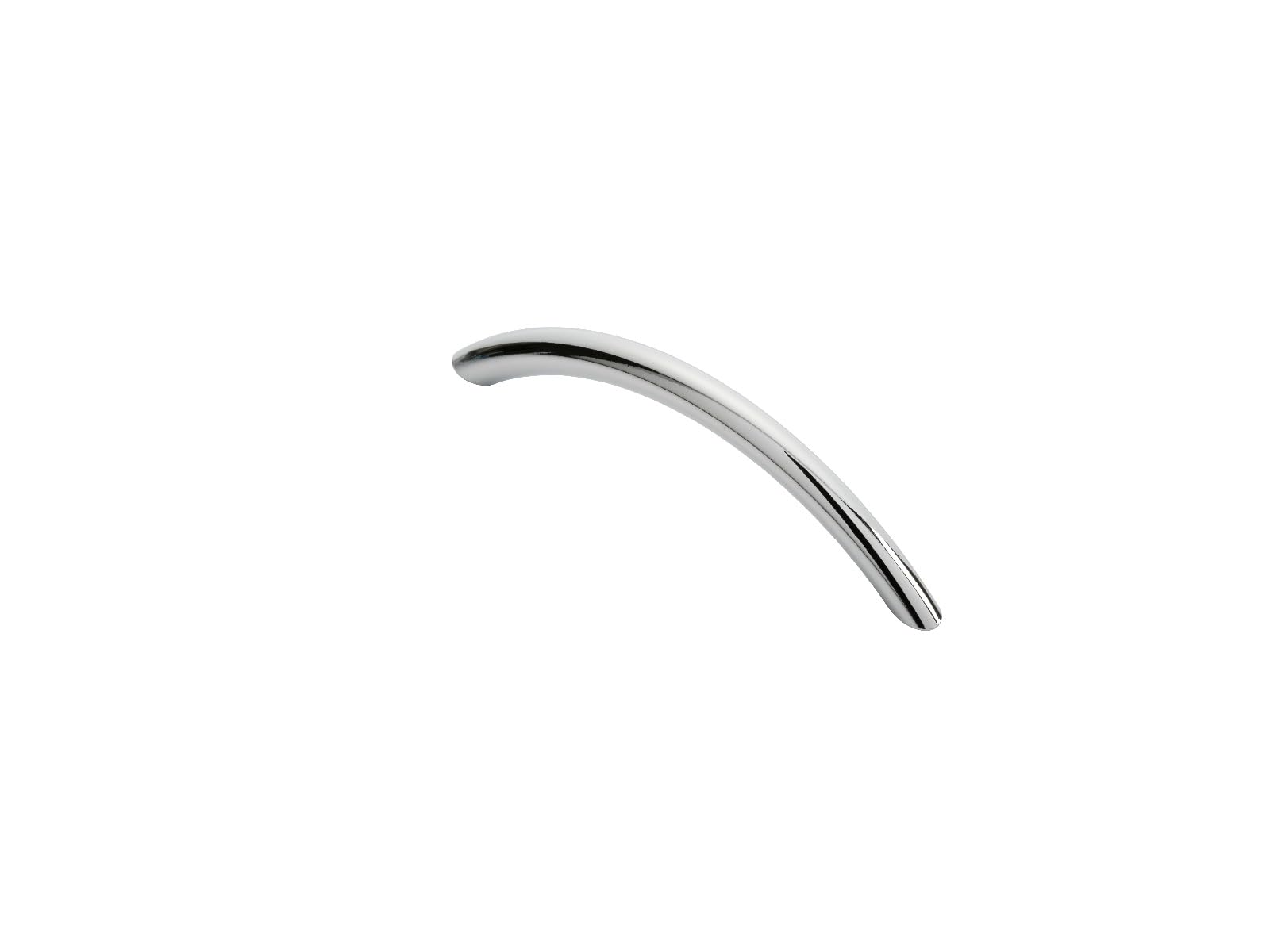 KOOPLES HARDWARE Bow Handle Range – Curved Cabinet Pulls – Modern & Traditional Drawer Handles for Kitchens, Wardrobes & Furniture (Polished Chrome, 96mm)
