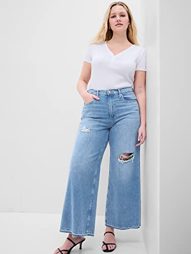 GAP Women's Wide Leg Jeans - Image 4