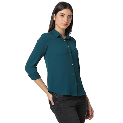 Image of Spykar Women's Regular Fit Shirts